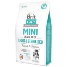 Brit Care Mini Grain Free Light &amp; Sterilised 2kg