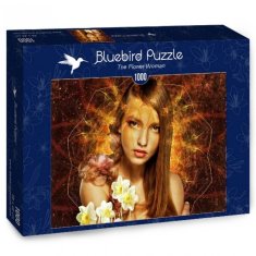 BLUEBIRD Cvetlično dekle Puzzle 1000 kosov