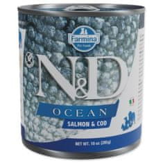 N&D Konzerva N&amp;D Dog Ocean Salmon &amp; Codfish 285g