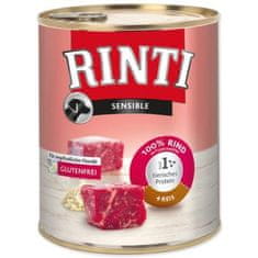 RINTI Konzerva Sensible Adult govedina z rižem 800g