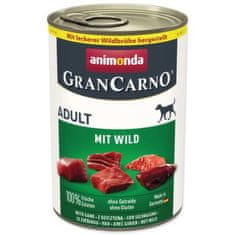 Animonda Konzerva Gran Carno Adult z divjačino 400g