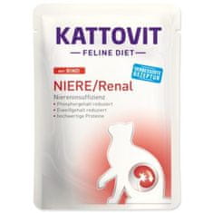 Kattovit Renal vrečke za govedino 85g