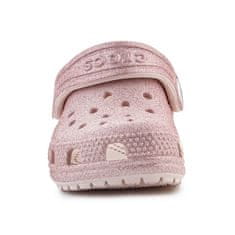 Crocs Cokle roza 22 EU Classic Glitter Clog