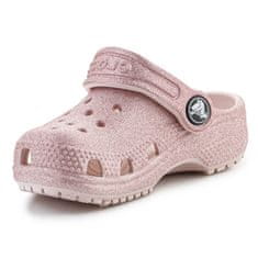 Crocs Cokle roza 22 EU Classic Glitter Clog