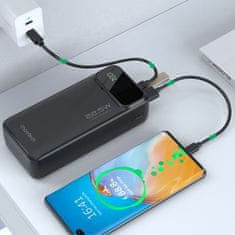 Choetech PD22 Power Bank 40000mAh 2x USB / USB-C 22.5W, črna