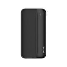 DUDAO K4S Power Bank 10000mAh 2x USB 2A, črna