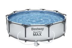 Bestway Steel Pro Pool maks 3,05 x 0,76 ms filtriranje kartuše - 56408