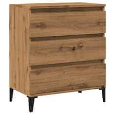 Vidaxl Sideboard artisian hrast 60x35x70 cm konstruiran les