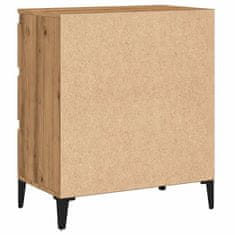 Vidaxl Sideboard artisian hrast 60x35x70 cm konstruiran les