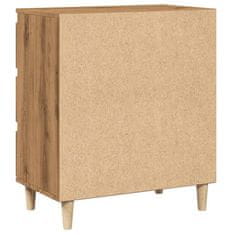 Vidaxl Sideboard artisian hrast 60x35x70 cm konstruiran les