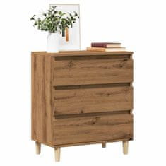 shumee vidaXL Sideboard artisian hrast 60x35x70 cm konstruiran les