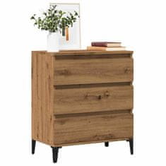 shumee vidaXL Sideboard artisian hrast 60x35x70 cm konstruiran les