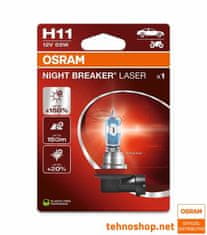 Osram ŽARNICA HALOGEN H11 64211NL-1BL NIGHT BREAKER LASER 55W PGJ19-2 1BL