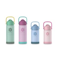 Snow monkey Termovka/flaška Kids 350 ml light pink