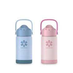 Snow monkey Termovka/flaška Kids 350 ml light pink