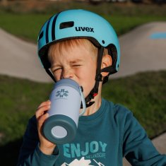 Snow monkey Termovka/flaška Kids 350 ml light blue