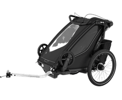 Thule Chariot Sport 2 Single prikolica za kolesa, črna