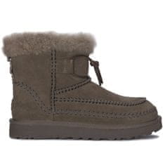 Ugg Australia Snežni škornji olivna 38 EU w Classic Mini Alpine Hickory