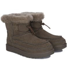 Ugg Australia Snežni škornji olivna 38 EU w Classic Mini Alpine Hickory