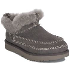 Ugg Australia Škornji elegantni čevlji siva 39 EU Classic Ultra Mini Alpine Thunder Cloud