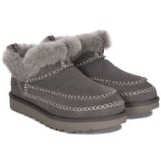 Ugg Australia Škornji elegantni čevlji siva 39 EU Classic Ultra Mini Alpine Thunder Cloud