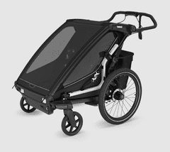 Thule Chariot Sport 2 Double prikolica za kolesa, črna