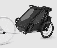 Thule Chariot Sport 2 Double prikolica za kolesa, črna