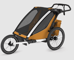 Thule Chariot Sport 2 Double prikolica za kolesa, naravno zlata