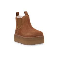 Ugg Australia Škornji rjava 40 EU Neumel Platform Chelsea Chestnut