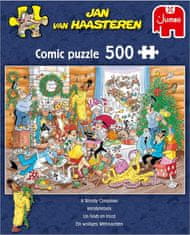 Jumbo Puzzle JvH Volneni božič 500 kosov