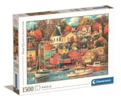 Clementoni Puzzle Pristanišče dobrih časov 1500 kosov