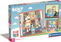 Clementoni Puzzle Bluey 3x48 kosov