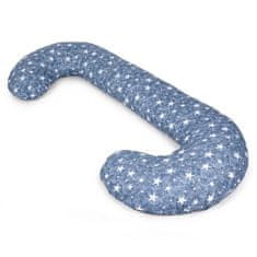 Ceba Baby Večnamenska blazina za nosečnice PHYSIO Duo Denim style Stars-blue