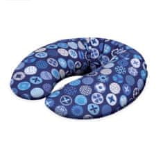 Ceba Baby Blazina za dojenje PHYSIO Mini Jersey circles blue