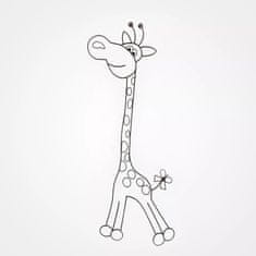 Klups Posteljica za dojenčka Giraffe Cream-Walnut (120 x 60 cm)