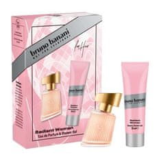 Bruno Banani Radiant Woman Set parfumska voda 30 ml + gel za prhanje 50 ml za ženske