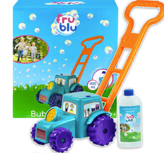 Miramarket Fru Blu Bubbles - Traktor za mehurčke + tekočina 400 ml