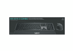 Logitech Tipkovnica , komplet, LOGITECH MX Keys S Combo - Graphite - AZERTY