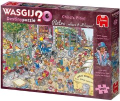 Jumbo Puzzle WASGIJ Destiny 6: Otroška igra! 1000 kosov