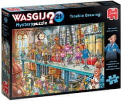 Jumbo Puzzle WASGIJ Mystery 21: Težave prihajajo! 1000 kosov