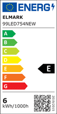 ELMARK LED žarnica E14 6W 2700-3000K