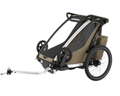 Thule Chariot Cross 2 Double prikolica za kolesa, kaki