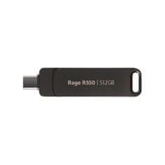 Patriot 512GB 100MB/s Rage R550 USB 3.2 + USB-C spominski ključek