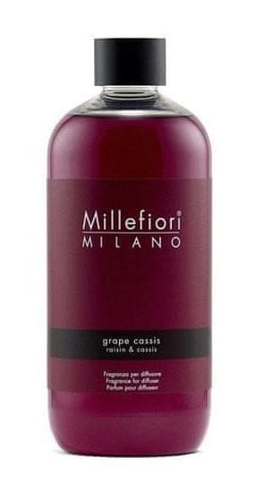 Millefiori Milano Rezervna kartuša za aroma difuzor Naravno grozdje in črni ribez 500 ml