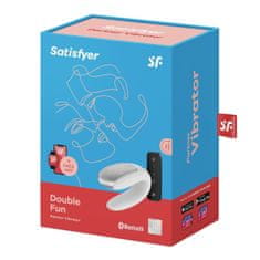 Satisfyer Vibrator za pare Satisfyer Double fun, bel