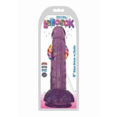 Lollicock Dildo Lollicosk - Slim Stick vijoličen, 20 cm