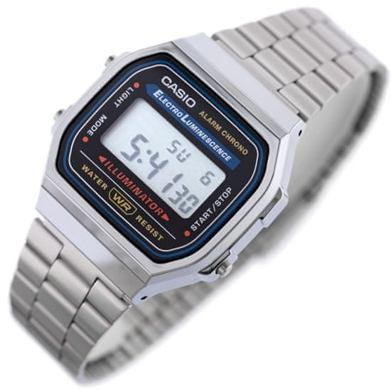 Casio Moška digitalna ura LLagum srebrna One size