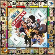 Miramarket Namizna igra Winning Moves Monopoly One Piece (FR) (Francoski)