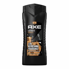 Miramarket Gel za Tuširanje Axe Collision XL: Leather & Cookies 400 ml