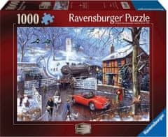 Ravensburger Puzzle Železniški prehod 1000 kosov